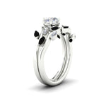 Load image into Gallery viewer, Delicate Vine Round Cut Bridal Set