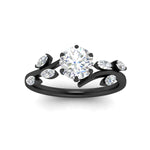 Load image into Gallery viewer, delicate-vine-round-cut-diamond-engagement-ring-in-black-gold-fdens11510rorangle5-nl-bg?v=1758686964