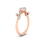 Load image into Gallery viewer, delicate-vine-round-cut-diamond-engagement-ring-in-rose-gold-fd11510rangle2-nl-rg?v=1758686964
