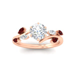 Load image into Gallery viewer, delicate-vine-round-cut-ruby-engagement-ring-in-rose-gold-fdens11510rorgrudrangle5-nl-rg?v=1758686964