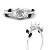 Load image into Gallery viewer, Delicate Vine Semi Mount Engagement Ring