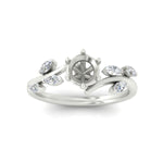 Load image into Gallery viewer, Delicate Vine Semi Mount Engagement Ring
