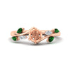 Load image into Gallery viewer, Delicate Vine Semi Mount Engagement Ring