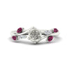 Load image into Gallery viewer, Delicate Vine Semi Mount Engagement Ring