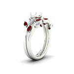 Load image into Gallery viewer, Delicate Vine Semi Mount Bridal Set