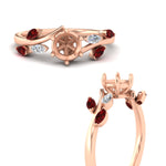 Load image into Gallery viewer, Delicate Vine Semi Mount Engagement Ring