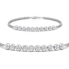Load image into Gallery viewer, Dual Chain Round Diamond Bar Bracelet