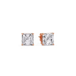 Load image into Gallery viewer, Asscher Cut Diamond Stud Earring