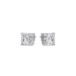 Load image into Gallery viewer, Asscher Cut Diamond Stud Earring