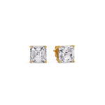 Load image into Gallery viewer, Asscher Cut Diamond Stud Earring