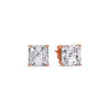 Load image into Gallery viewer, Asscher Cut Diamond Stud Earring