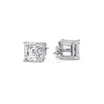 Load image into Gallery viewer, Asscher Cut Diamond Stud Earring