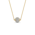 Load image into Gallery viewer, 0.70-carat-diamond-ball-pendant-necklace-in--FDPD8433RO