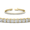Load image into Gallery viewer, diamond-basket-tennis-11-ct.-square-cut-bracelet-in-yellow-gold-FDBRC10450PRANGLE2-11.00CT-NL-YG_59b919da-99c0-4f24-9386-e52b73c2ab06