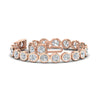 Load image into Gallery viewer, Round Cut Bezel Set Tennis Bracelet 12 Carat