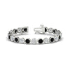 Load image into Gallery viewer, Round Cut Bezel Set Tennis Bracelet 12 Carat