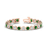 Load image into Gallery viewer, Round Cut Bezel Set Tennis Bracelet 12 Carat