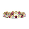 Load image into Gallery viewer, Round Cut Bezel Set Tennis Bracelet 12 Carat