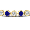 Load image into Gallery viewer, Round Cut Bezel Set Tennis Bracelet 12 Carat