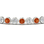 Load image into Gallery viewer, Diamond Bezel Set Tennis Bracelet 7.75 Carat
