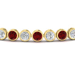 Load image into Gallery viewer, Diamond Bezel Set Tennis Bracelet 7.75 Carat