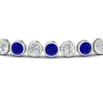 Load image into Gallery viewer, Diamond Bezel Set Tennis Bracelet 7.75 Carat