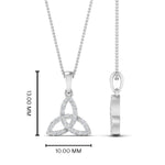 Load image into Gallery viewer, diamond-celtic-pendant-in-FDPD10762-NL-WG