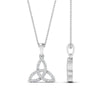 Load image into Gallery viewer, diamond-celtic-pendant-in-FDPD10762-NL-WG
