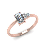 Load image into Gallery viewer, diamond-cluster-commitemt-ring-in-rose-gold-FD9008EM-NL-RG