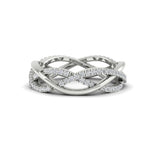 Load image into Gallery viewer, diamond-criss-cross-weave-wedding-band-in-white-gold-FD11069BANGLE3-NL-WG