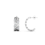 Load image into Gallery viewer, diamond-cuban-link-hoop-earrings-in-white-gold-FD-EAR10831-NL-WG