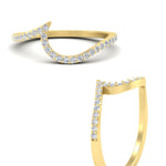 Load image into Gallery viewer, diamond-curved-swirl-wedding-band-in-yellow-gold-fdens7806robangle3-nl-yg.jpg?v=1759992439