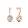Load image into Gallery viewer, diamond-drop-halo-solitaire-round-cut-earrings-in-rose-gold-FD-EAR11129RO-NL-RG