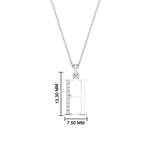 Load image into Gallery viewer, diamond-h-initial-necklace-in-FDPD11292HPD-NL-WG