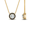 Load image into Gallery viewer, diamond-halo-classic-pendant-black-diamond-pendant-in-FD-PD10984GBLACK-0.50CT-NL-YG