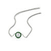 Load image into Gallery viewer, diamond-halo-classic-pendant-emerald-pendant-in-FD-PD10984GEMGR-0.50CT-NL-WG