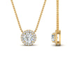 Load image into Gallery viewer, half-carat-halo-diamond-pendant-in-FD-PD10984-0.50CT-NL-YG