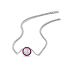 Load image into Gallery viewer, diamond-halo-classic-pendant-pink-sapphire-pendant-in-FD-PD10984GSADRPI-0.50CT-NL-WG