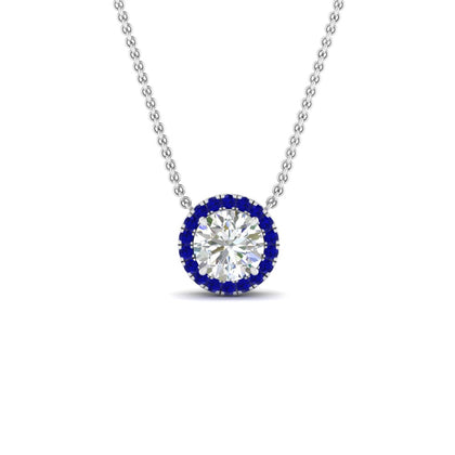 Classic+Round+Halo+Diamond+Pendant+In+Sterling+Silver-FDPD10984-0.50+CT-6