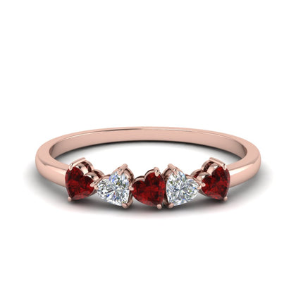diamond-heart-5-stone-anniversary-ring-in-rose-gold-FD8899-NL-RG