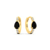Load image into Gallery viewer, diamond-huggies-with-large-pear-black-diamond-center-in-yellow-gold-fdear11703gblackangle1-nl-yg.jpg