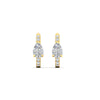 Load image into Gallery viewer, diamond-huggies-with-large-pear-diamond-center-in-yellow-gold-fdear11703angle3-nl-yg.jpg