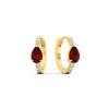 Load image into Gallery viewer, diamond-huggies-with-large-pear-ruby-center-in-yellow-gold-fdear11703grudrangle1-nl-yg.jpg