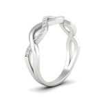 Load image into Gallery viewer, diamond-infinity-twist-wedding-ring-in-white-gold-FD-1122BANGLE2-NL-WG