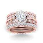Load image into Gallery viewer, diamond-multi-stack-wedding-band-sets-in-FD10143-NL-RG