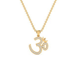 Load image into Gallery viewer, diamond-om-pendant-in-FDPD9729-NL-YG