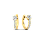 Load image into Gallery viewer, diamond-pavé-huggie-hoops-in-yellow-gold-fdear11705angle1-nl-yg