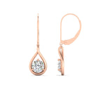 Load image into Gallery viewer, Solitaire Drop Earrings