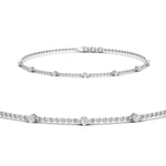 Load image into Gallery viewer, diamond-station-chain-bracelet-for-women-in-white-gold-fdbrc11713angle2-nl-wg.jpg?v=1776421591