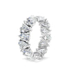 Load image into Gallery viewer, diamond-teardrop-eternity-band-4.80-carat-in-white-gold-FD10554PE-0.30CT-ANGLE2-NL-WG